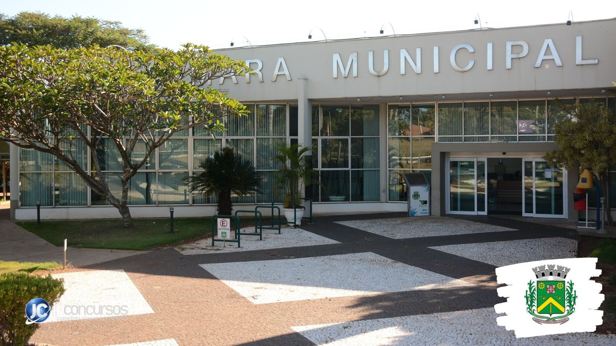Concurso da Câmara de Santa Bárbara d’Oeste: fachada do prédio do Legislativo - Divulgação
