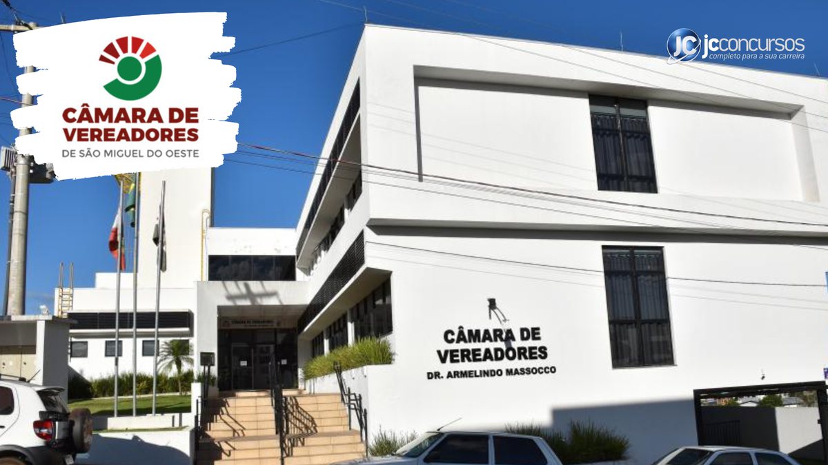 Concurso público Câmara São Miguel do Oeste: candidatos realizam provas hoje