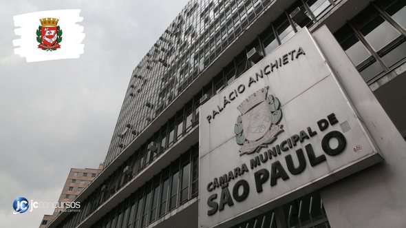 Concurso da Câmara de São Paulo: fachada do Palácio Anchieta, edifício-sede do Legislativo paulistano - Foto: Divulgação