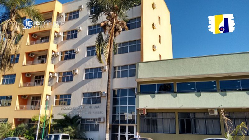 Concurso da Câmara de Unaí MG: sede do Legislativo