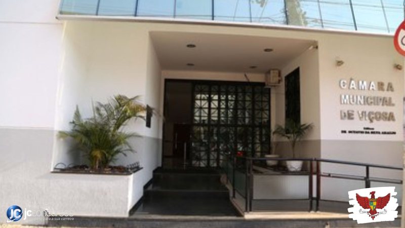 Concurso da Câmara de Viçosa MG: sede do Legislativo