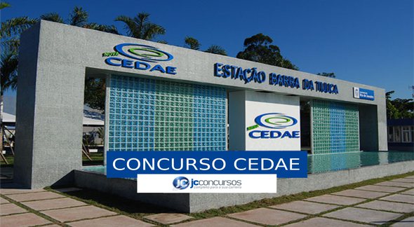 Concurso Cedae - unidade da Companhia Estadual de Águas e Esgotos do Rio de Janeiro - Divulgação