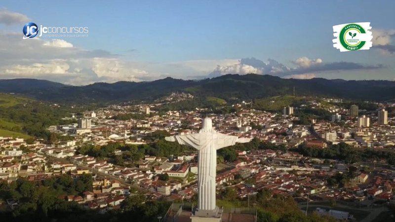 Processo seletivo em Amparo SP: vista da cidade