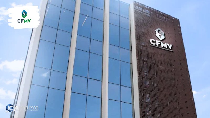 Concurso do CFMV: edifício-sede da instituição, em Brasília