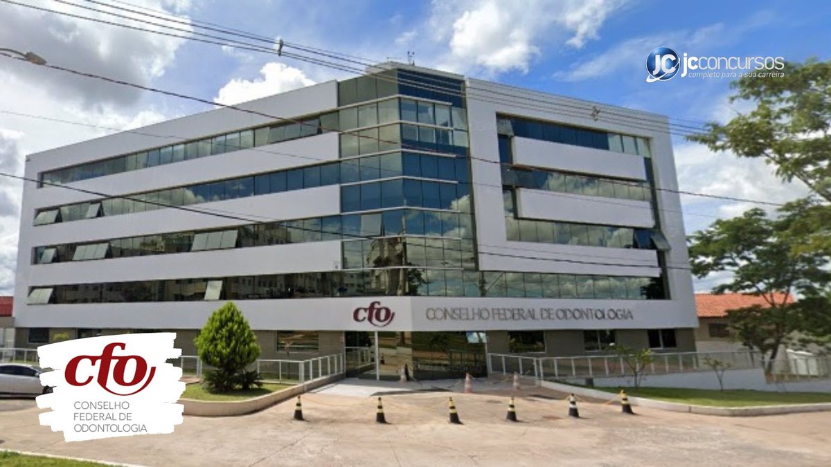 Concurso do CFO: sede do Conselho Federal de Odontologia, em Brasília