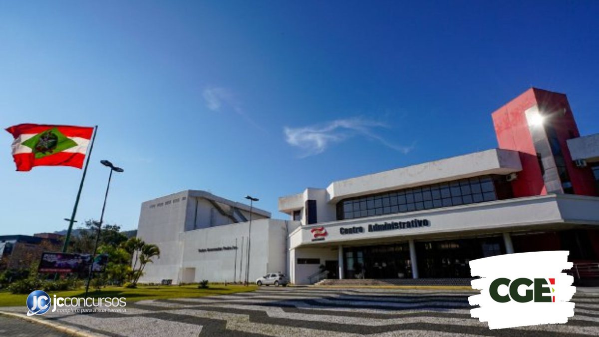 Concurso da CGE SC: sede oficial do governo catarinense, em Florianópolis