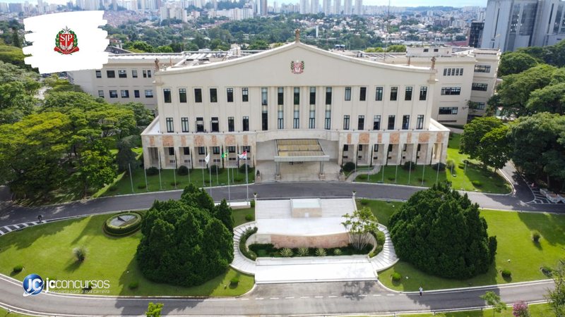 Concurso da CGE SP:  Palácio dos Bandeirantes, sede do governo estadual