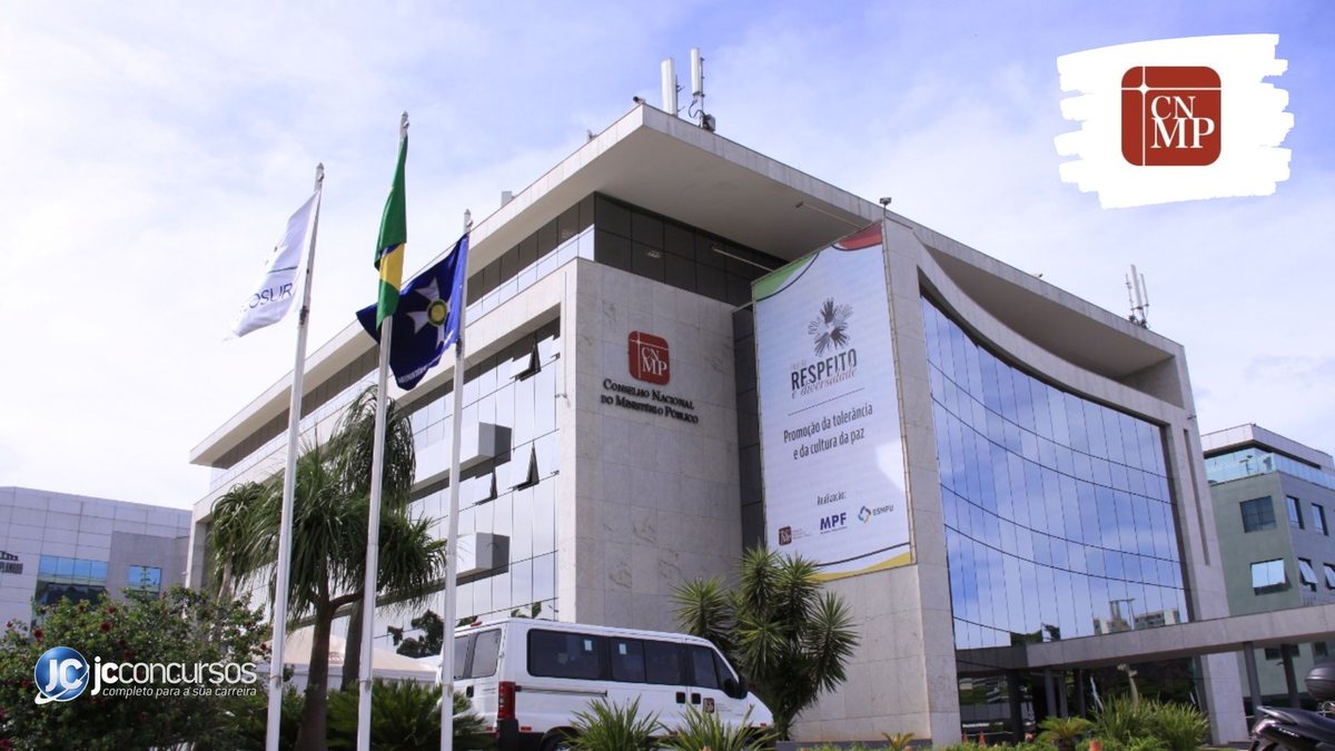 Concurso do CNMP: edifício-sede do Conselho Nacional do Ministério Público, em Brasília - Divulgação