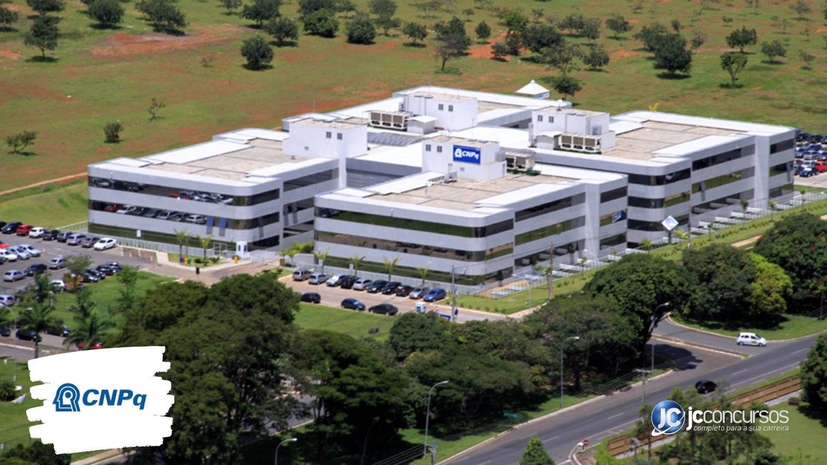 Concurso do CNPq: vista aérea da sede do órgão, em Brasília (DF) - Foto: Divulgação