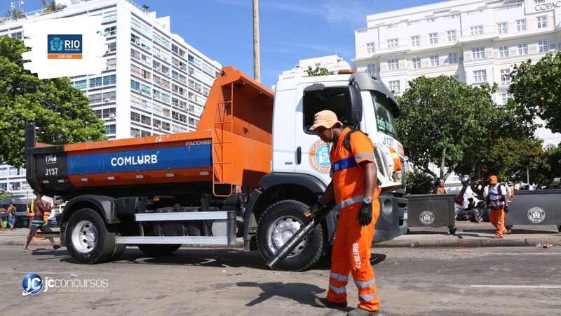 Processo seletivo da Comlurb: empresa vai ganhar reforço de pessoal para limpeza urbana