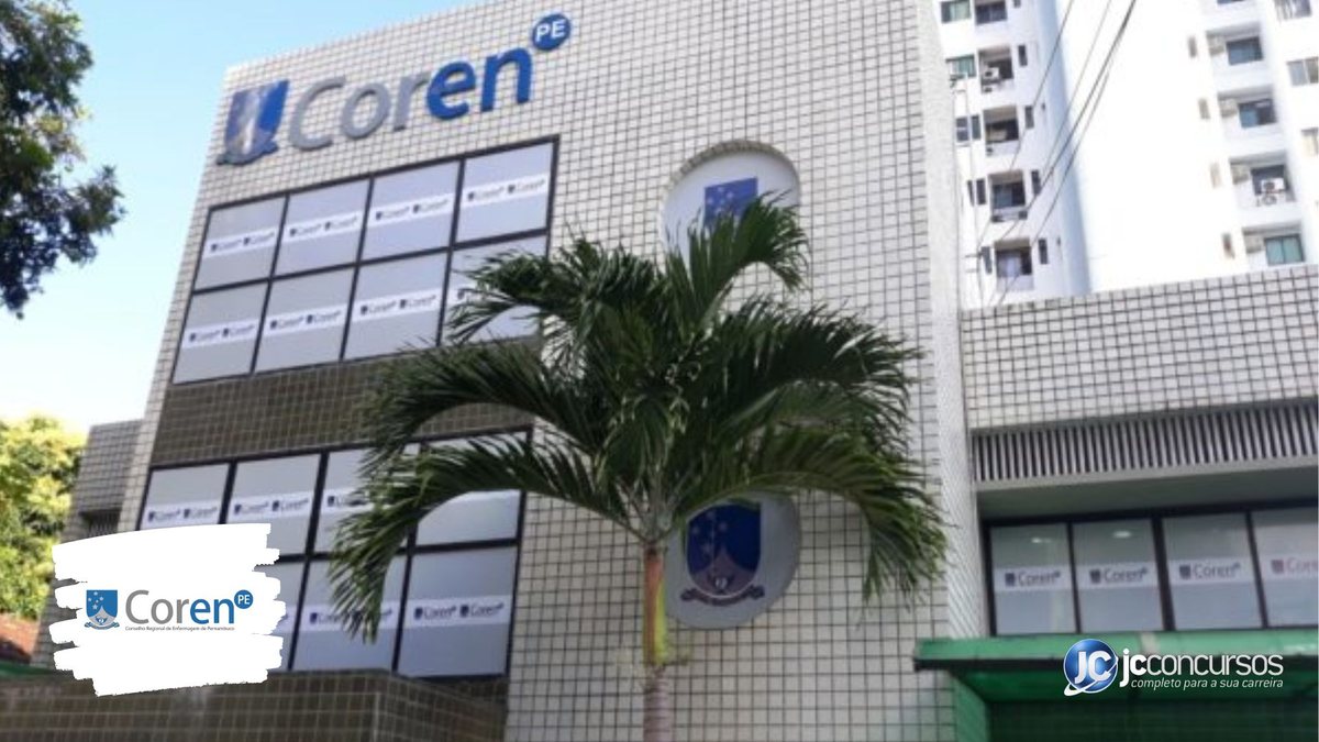 Concurso do Coren PE: edifício-sede do órgão, no Recife - Foto: Divulgação
