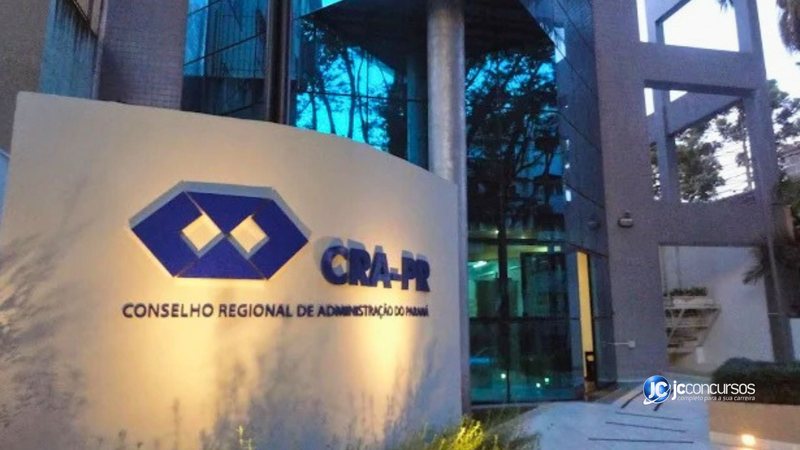 Concurso do CRA PR: sede da entidade, em Curitiba