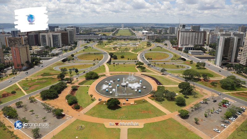 Concurso do CRB-1: vista panorâmica de Brasília, onde fica a sede da entidade - Foto: Geovana Albuquerque/Agência Brasília