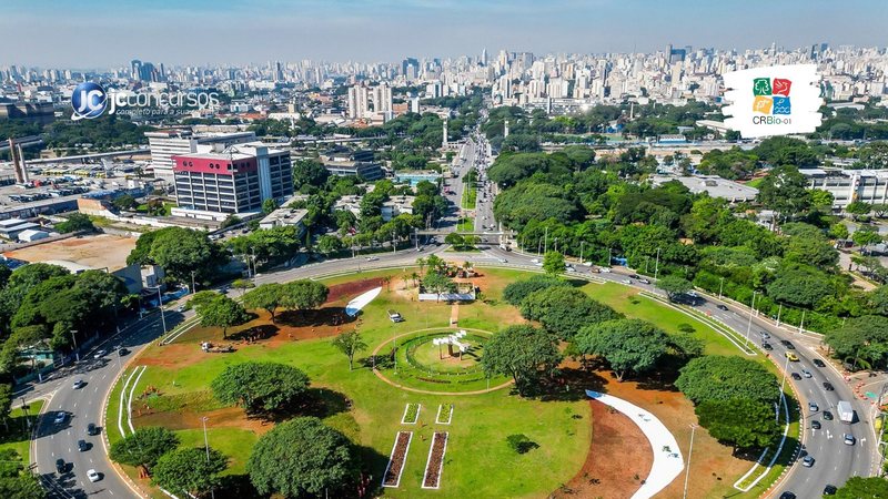 Concurso CRBio-01: vista aérea da cidade de São Paulo, sede do Conselho