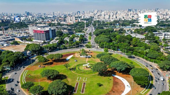 Concurso CRBio-01: vista aérea da cidade de São Paulo, sede do Conselho