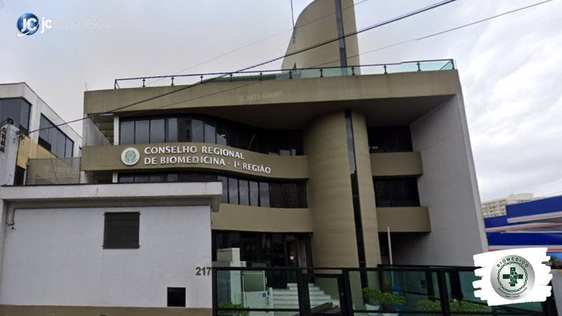 Concurso do CRBM-1: sede do Conselho Regional de Biomedicina da 1ª Região, na cidade de São Paulo/SP