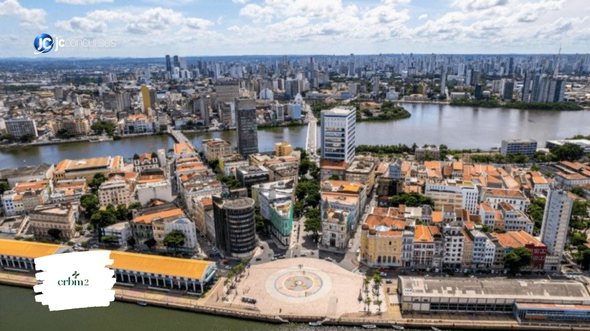 Concurso do CRBM2: vista panorâmica do Recife, onde fica a sede da entidade