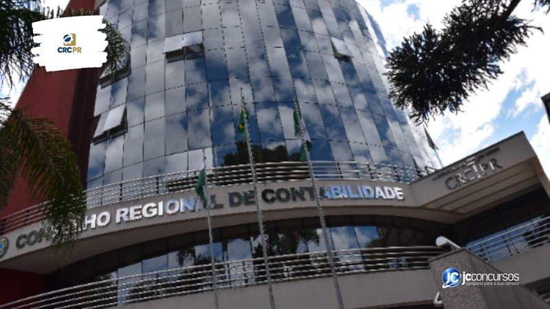 Concurso do CRC PR: edifício-sede da entidade, em Curitiba - Foto: Divulgação