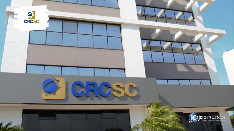 Concurso do CRC SC: edifício-sede do órgão, em Florianópolis - Foto: Divulgação