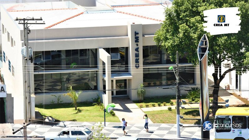 Concurso do Crea MT: sede da instituição, em Cuiabá - Foto: Divulgação