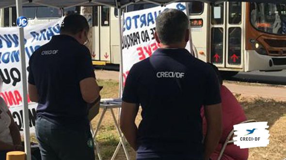 Concurso do Creci DF: equipe de fiscalização do Conselho Regional de Corretores de Imóveis da 8ª Região