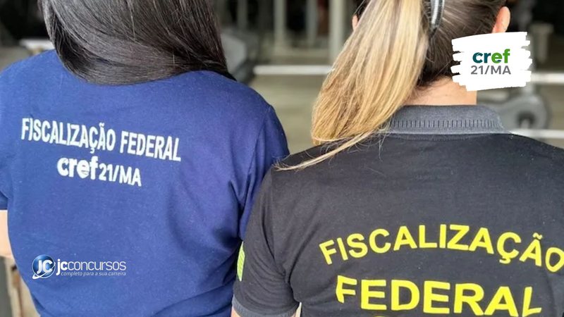 Concurso do CREF-21 MA: servidores de costas