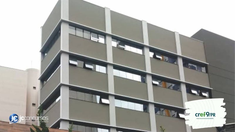 Cref PR: edifício-sede do órgão, em Curitiba