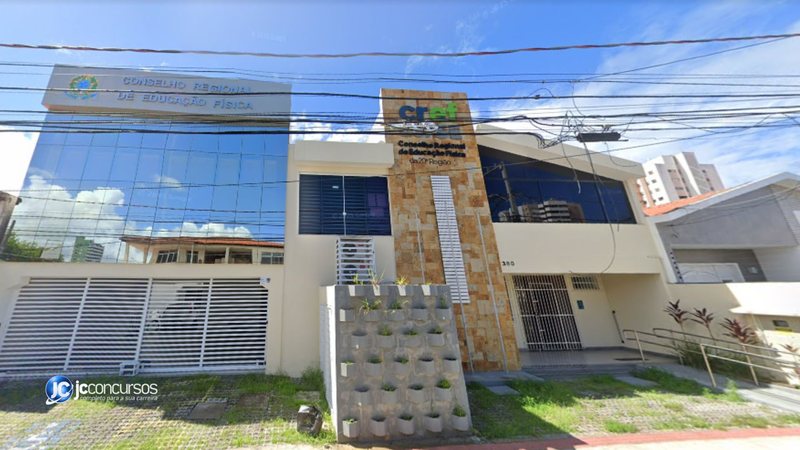 Concurso do Cref SE: sede da entidade, em Aracaju