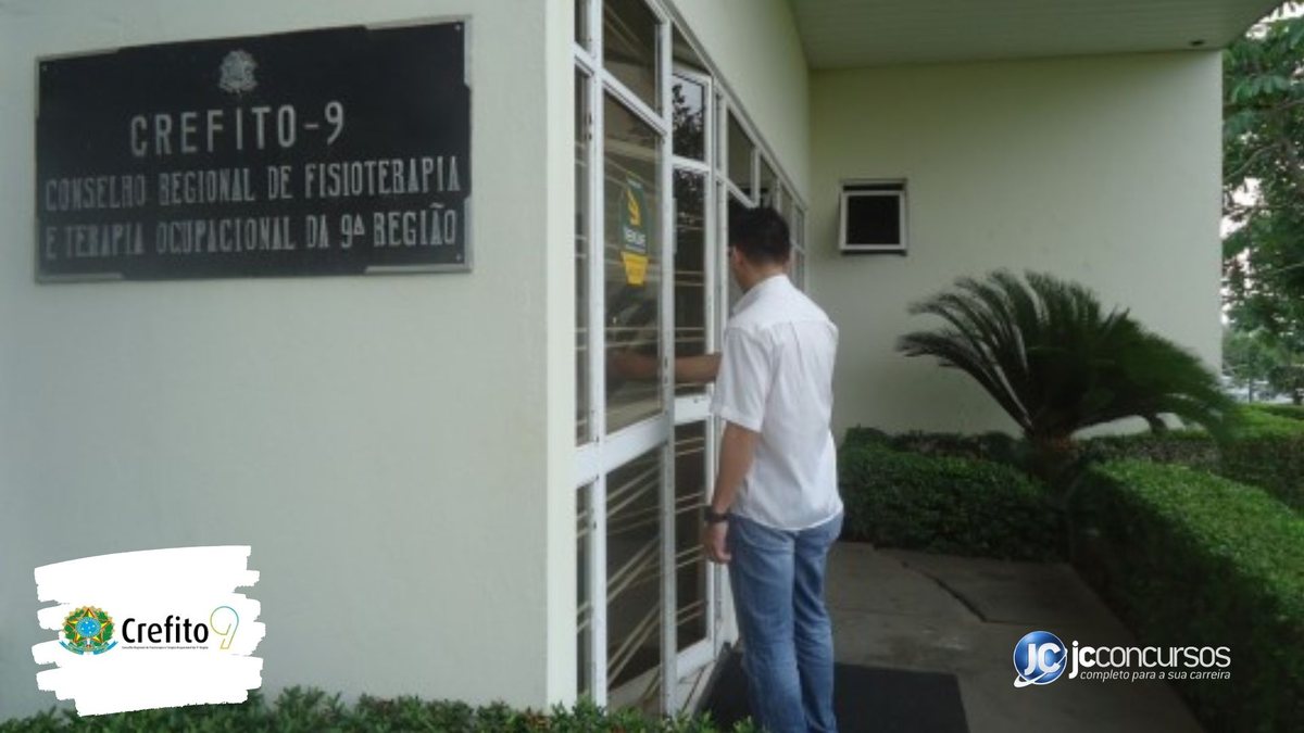 Concurso do Crefito-9: fachada da sede do órgão, em Cuiabá - Divulgação