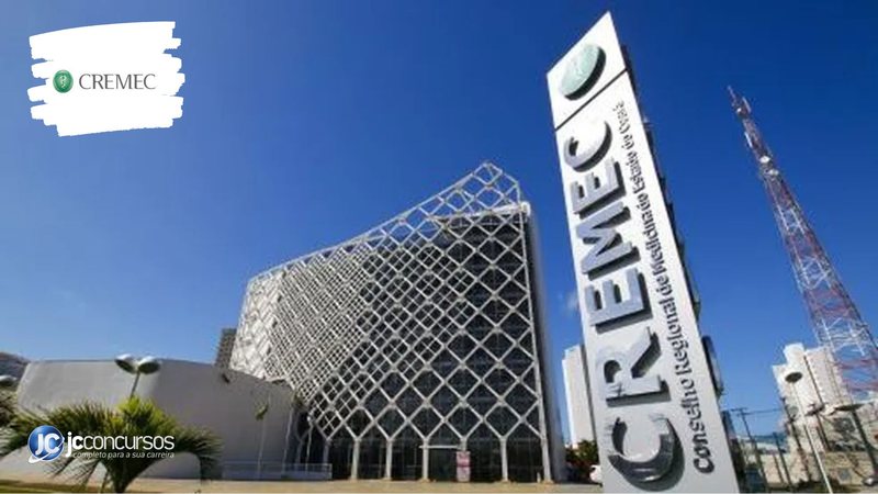 Concurso do Cremec: sede do órgão, em Fortaleza - Foto: Divulgação