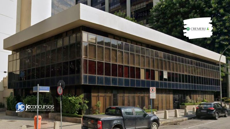 Concurso CREMERJ: sede do Conselho Regional de Medicina do Rio de Janeiro