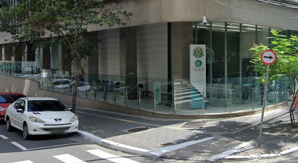 Concurso do Cremesp: fachada da sede do Conselho Regional de Medicina do Estado de São Paulo - Google Street View
