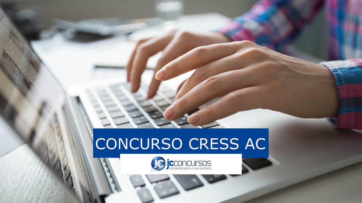 Concurso Cress AC: inscrições pela internet
