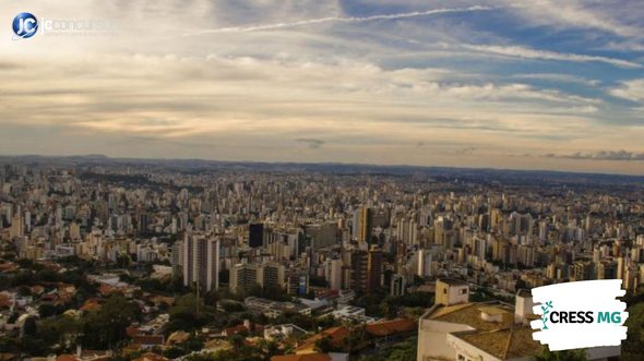 Concurso do CRESS MG: vista aérea de Belo Horizonte, cidade sede do CRESS - Foto: João Paulo Vale