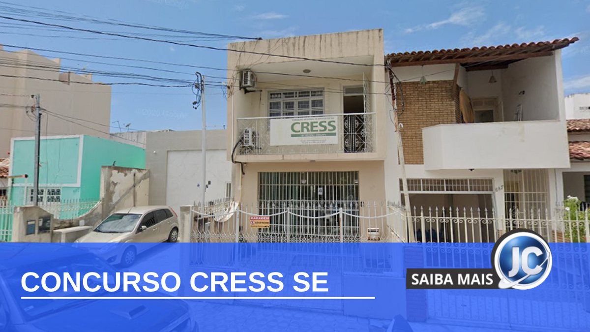 Concurso Cress SE: sede do Conselho Regional de Serviço Social de Sergipe