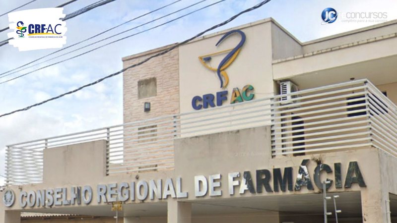 Concurso do CRF AC: fachada da sede do Conselho Regional de Farmácia do Acre