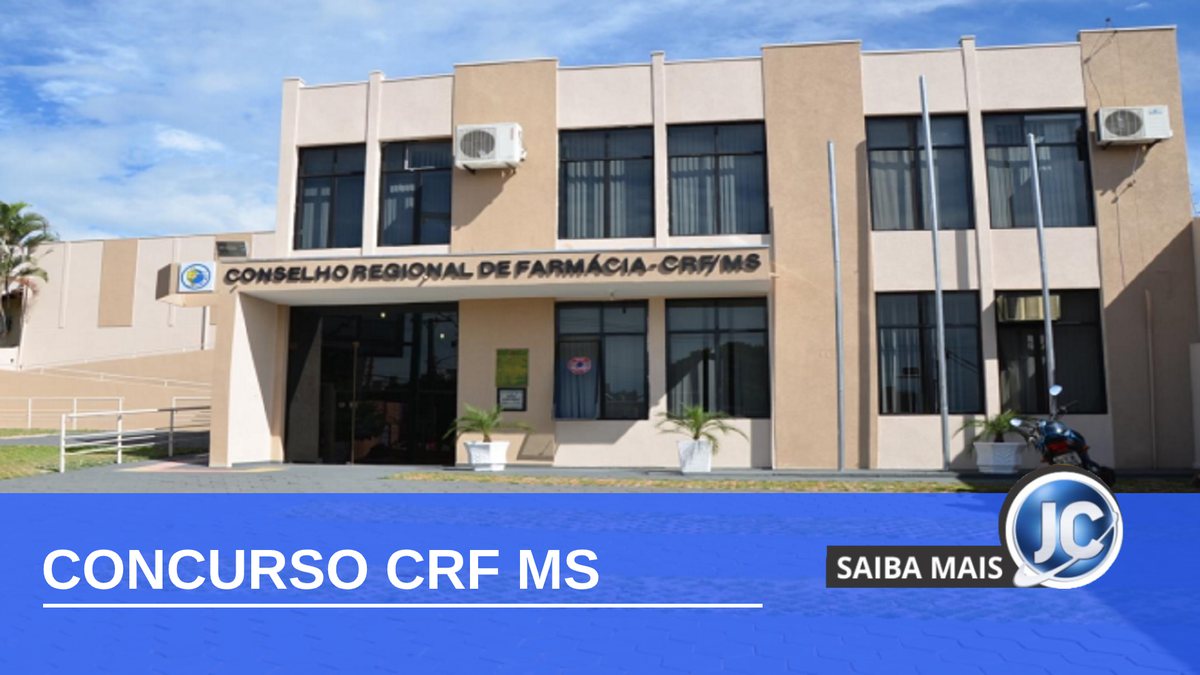 Concurso CRF MS - sede do Conselho Regional de Farmácia de Mato Grosso do Sul
