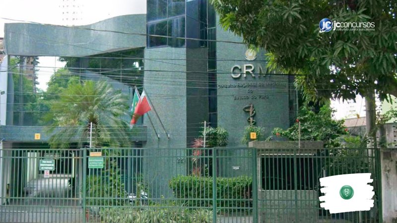 Concurso do CRM PA: sede da instituição, em Belém
