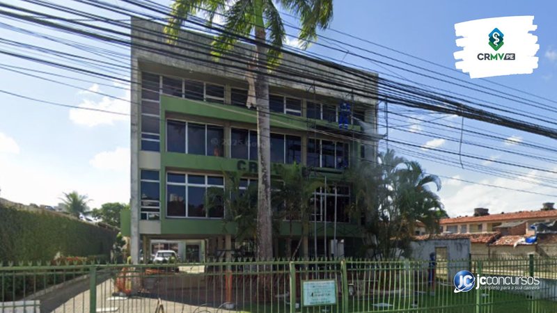 Concurso do CRMV PE: sede do órgão, no Recife