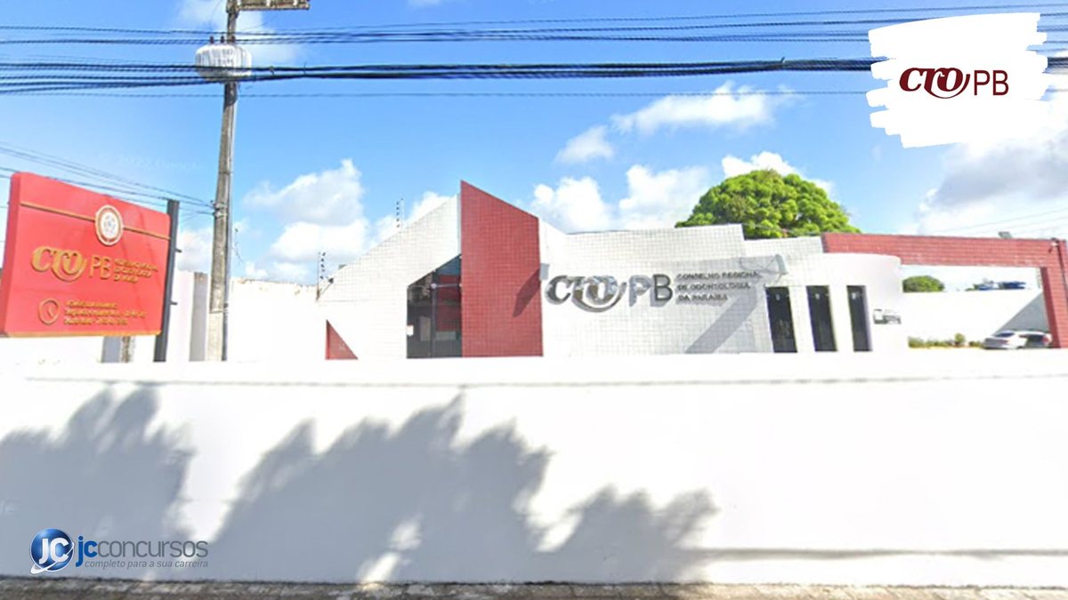 Concurso do CRO PB: sede do Conselho Regional de Odontologia da Paraíba - Google Street View