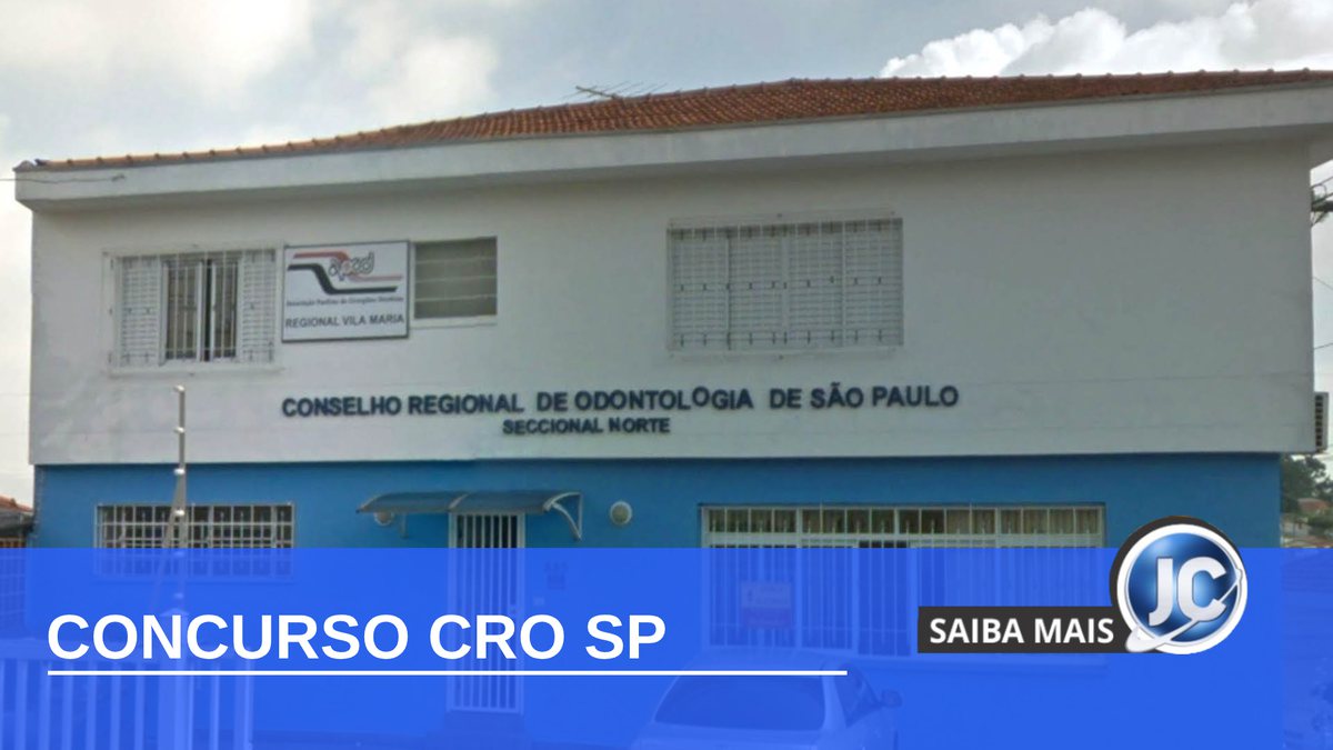 Concurso CRO SP - unidade do Conselho Regional de Odontologia de São Paulo