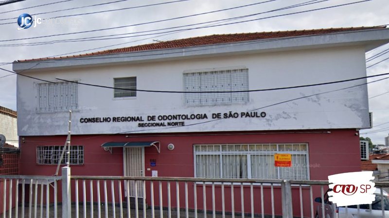 Concurso do CRO SP: fachada da seccional norte