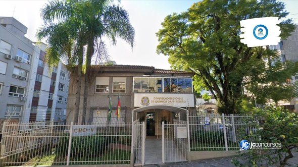 Concurso do CRQ RS: sede da entidade, em Porto Alegre - Foto: Google Street View