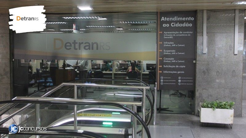 Processo seletivo do Detran RS: unidade do órgão em Porto Alegre - Foto: Divulgação