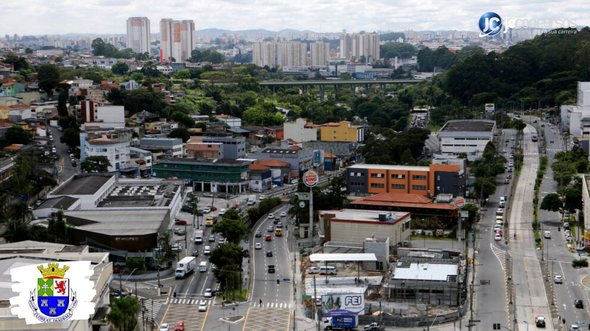 Concurso do IPRED SP: vista aérea da cidade de Diadema - Crédito: Dino Santos