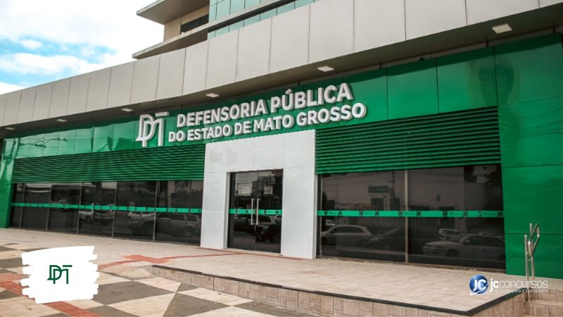 Concurso da DPE MT: sede da instituição, em Cuiabá - Foto: Divulgação