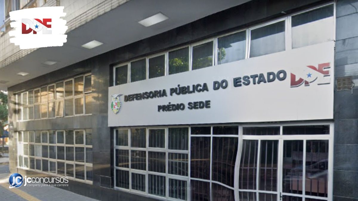 Concurso da DPE PA: sede da Defensoria Pública do Estado do Pará, em Belém - Divulgação