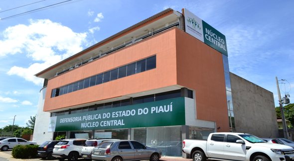 Concurso DPE PI: fachada do edifício sede da Defensoria Pública do Estado do Piauí - Divulgação