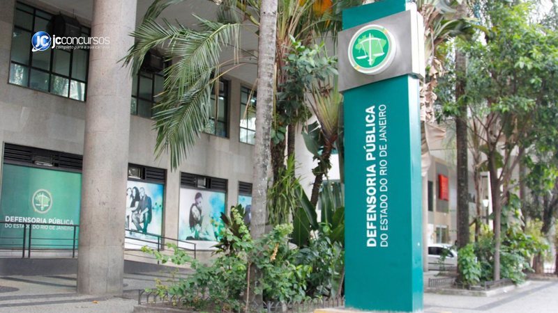 Concurso da DPE RJ: sede da instituição, na capital fluminense