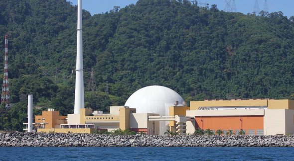 Concurso da Eletrobras: Angra 2, usina nuclear brasileira instalada em Angra dos Reis - Divulgação